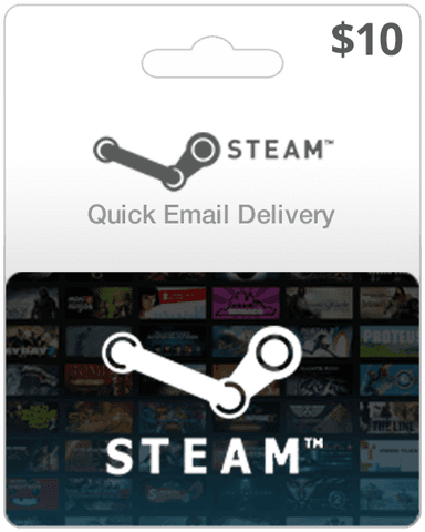$10 Steam Gift Card (Email Delivery)