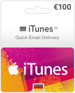 $100 Germany iTunes Gift Card (Email Delivery)