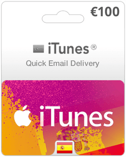 $100 Spain iTunes Gift Card (Email Delivery)