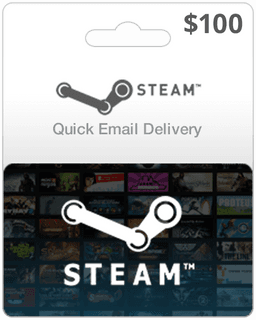 $100 Steam Gift Card (Email Delivery)
