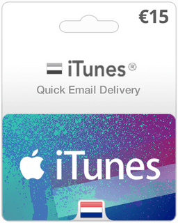 $15 Netherlands iTunes Gift Card