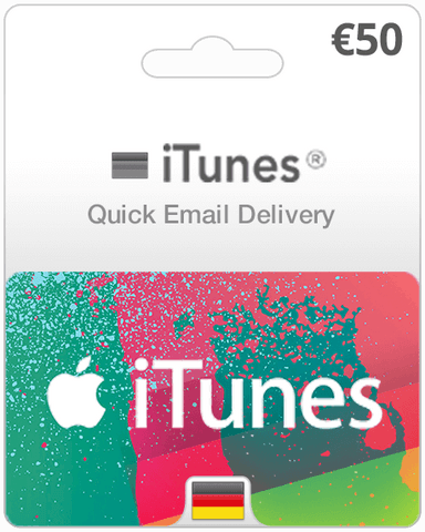 $50 Germany iTunes Gift Card (Email Delivery)